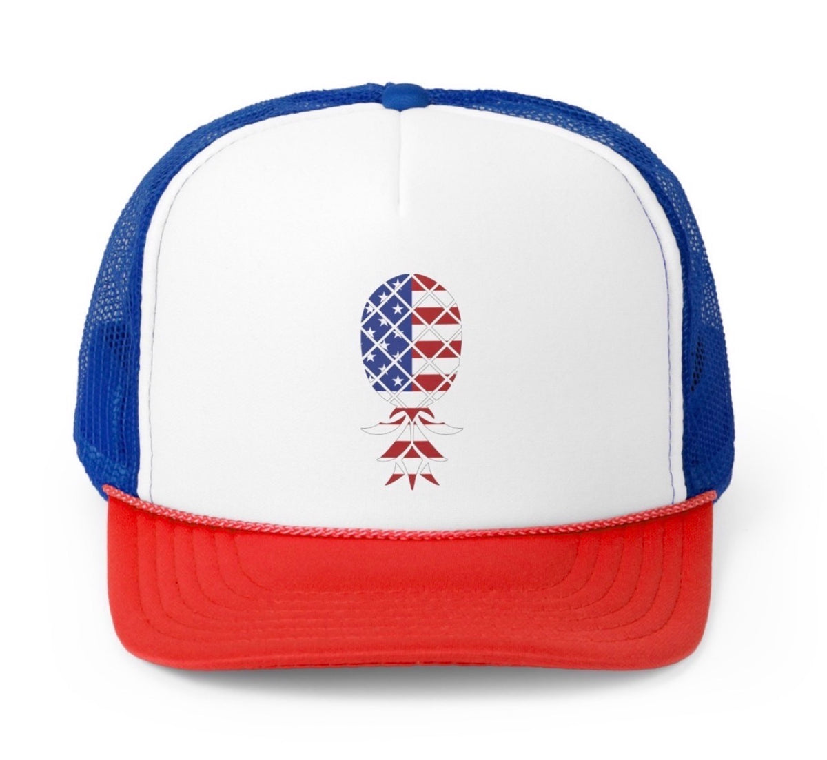 Red, White, and Blue Lifestyle Pineapple Hat