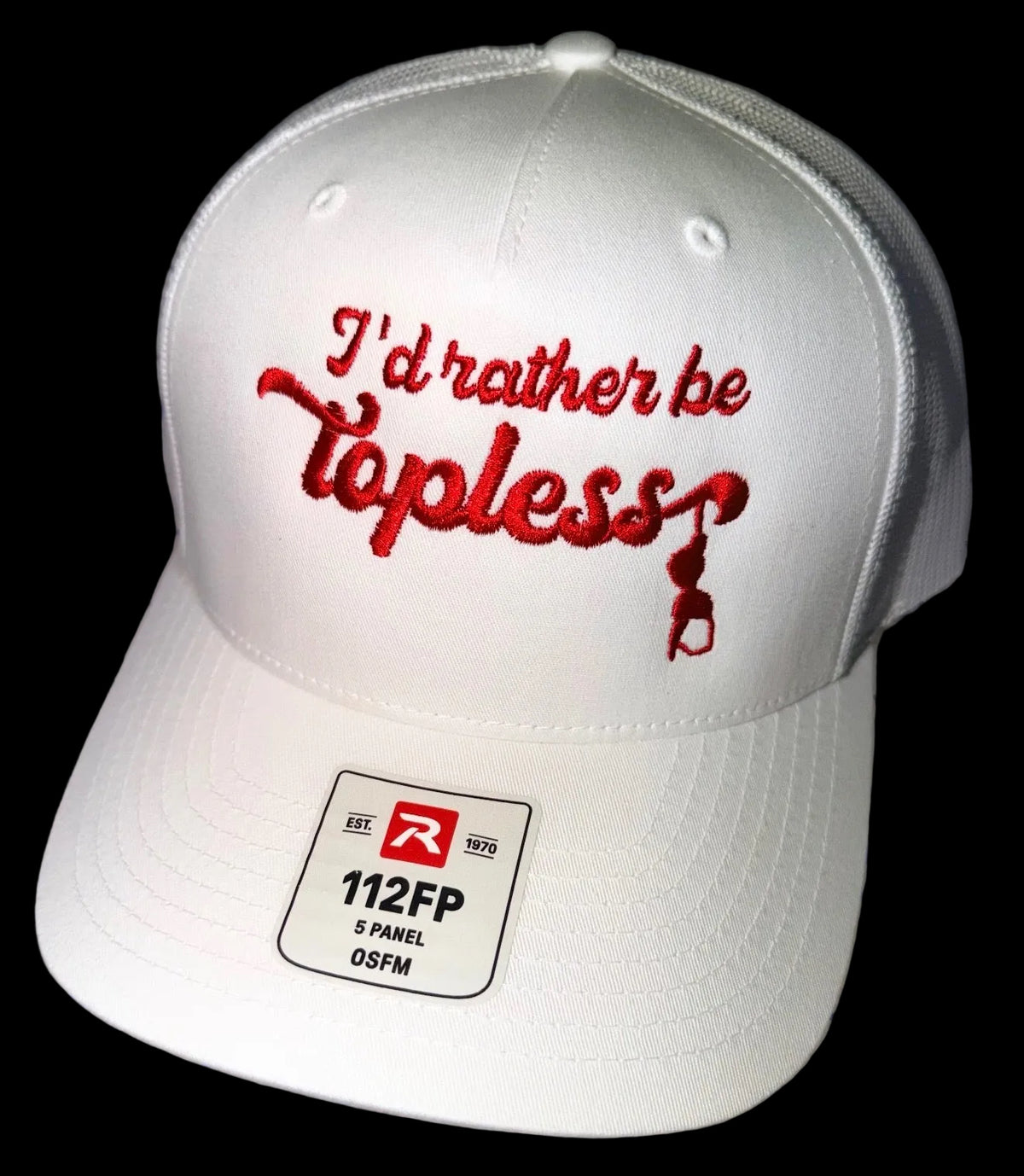 I’d Rather Be Topless Hat